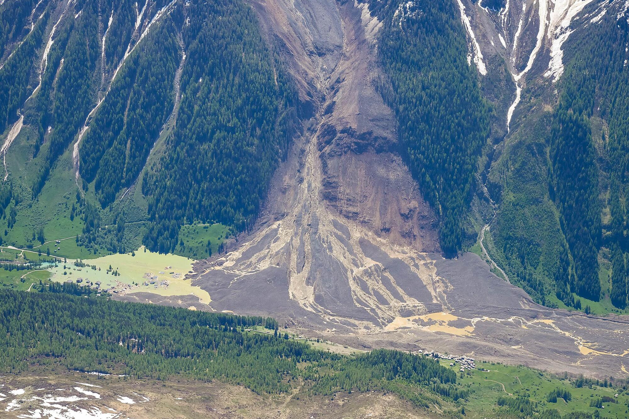 Colapso del glaciar Birch
